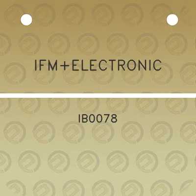 ifmelectronic-ib0078