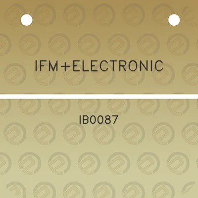 ifmelectronic-ib0087