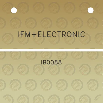 ifmelectronic-ib0088