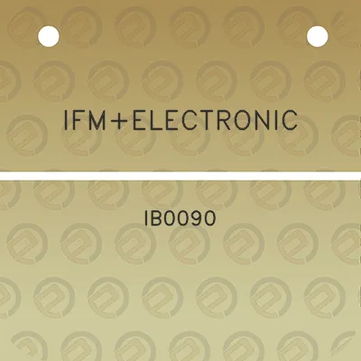 ifmelectronic-ib0090