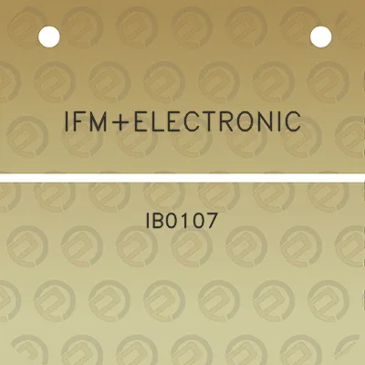 ifmelectronic-ib0107