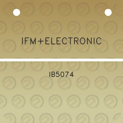 ifmelectronic-ib5074