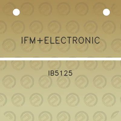 ifmelectronic-ib5125