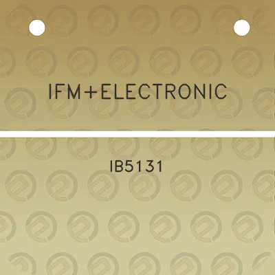 ifmelectronic-ib5131