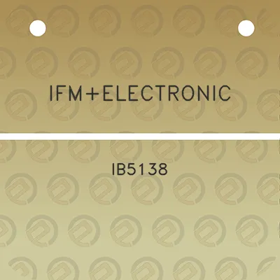 ifmelectronic-ib5138