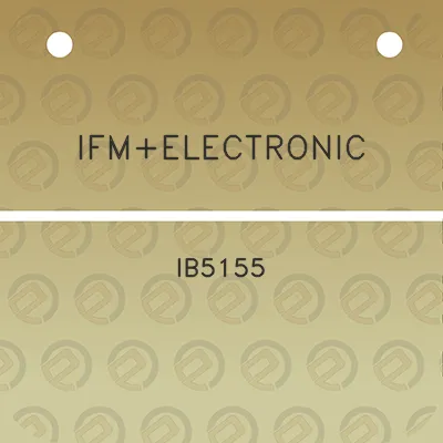 ifmelectronic-ib5155