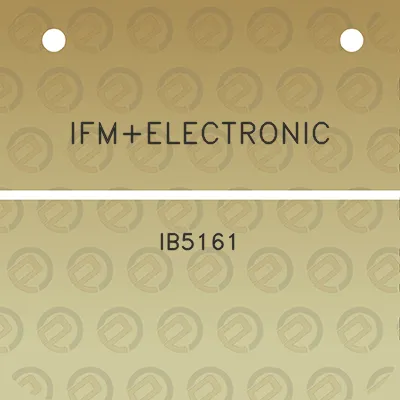 ifmelectronic-ib5161