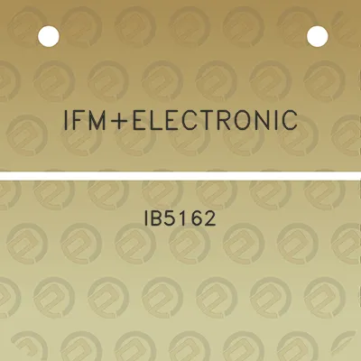 ifmelectronic-ib5162