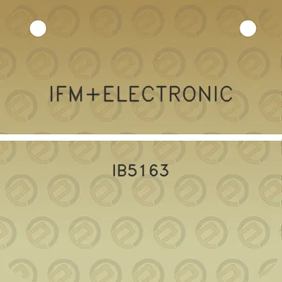 ifmelectronic-ib5163