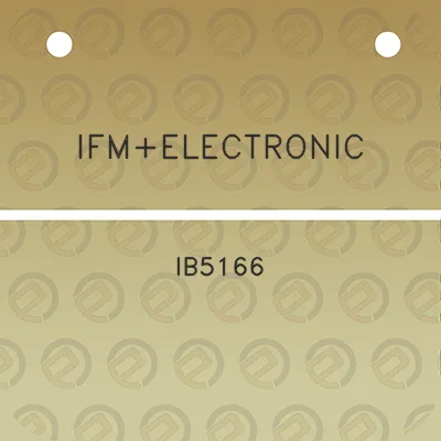 ifmelectronic-ib5166