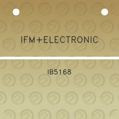 ifmelectronic-ib5168