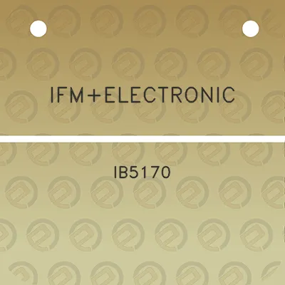 ifmelectronic-ib5170