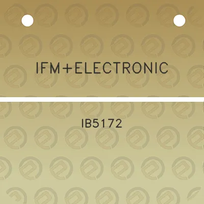 ifmelectronic-ib5172