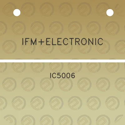 ifmelectronic-ic5006