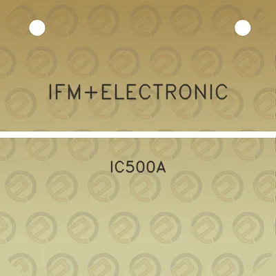 ifmelectronic-ic500a