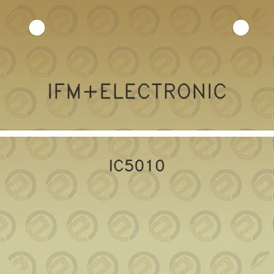 ifmelectronic-ic5010