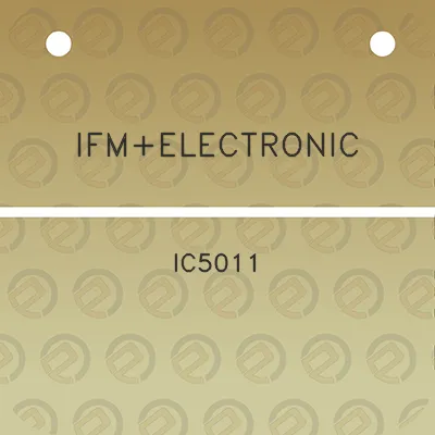 ifmelectronic-ic5011