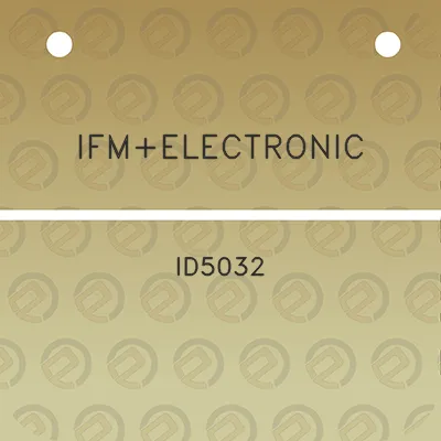 ifmelectronic-id5032