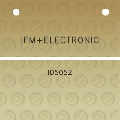 ifmelectronic-id5052