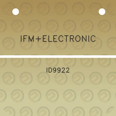 ifmelectronic-id9922