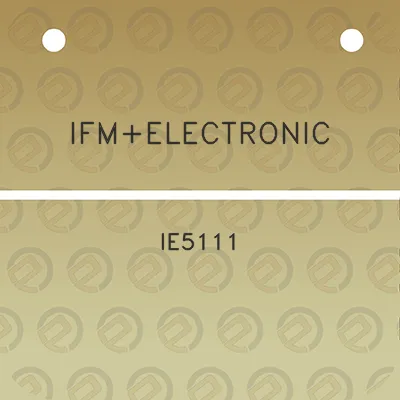 ifmelectronic-ie5111