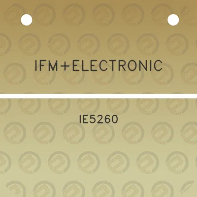 ifmelectronic-ie5260