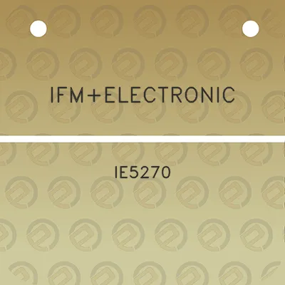 ifmelectronic-ie5270