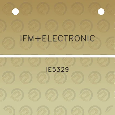 ifmelectronic-ie5329