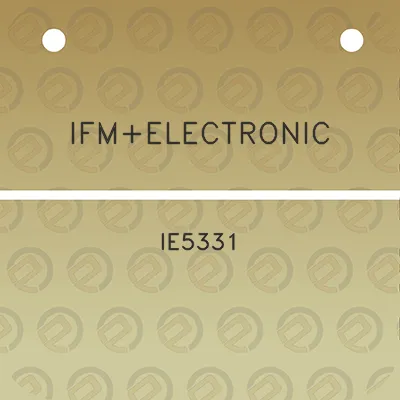 ifmelectronic-ie5331