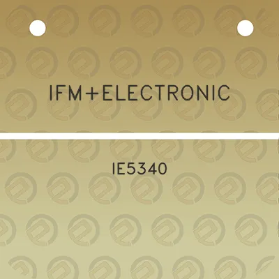 ifmelectronic-ie5340