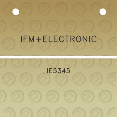 ifmelectronic-ie5345