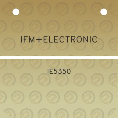 ifmelectronic-ie5350