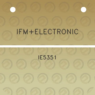 ifmelectronic-ie5351