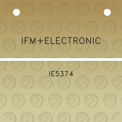 ifmelectronic-ie5374