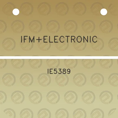 ifmelectronic-ie5389