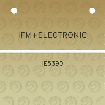 ifmelectronic-ie5390