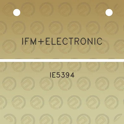 ifmelectronic-ie5394