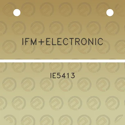 ifmelectronic-ie5413