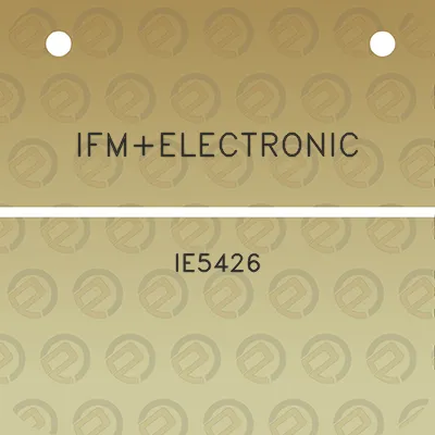 ifmelectronic-ie5426