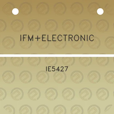 ifmelectronic-ie5427