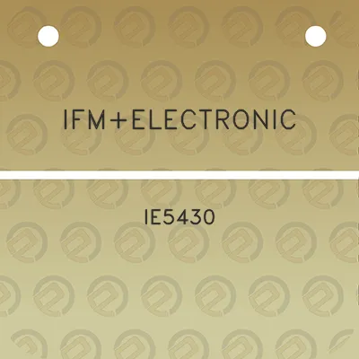 ifmelectronic-ie5430