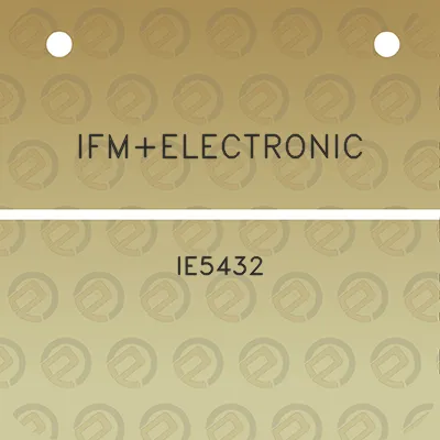 ifmelectronic-ie5432