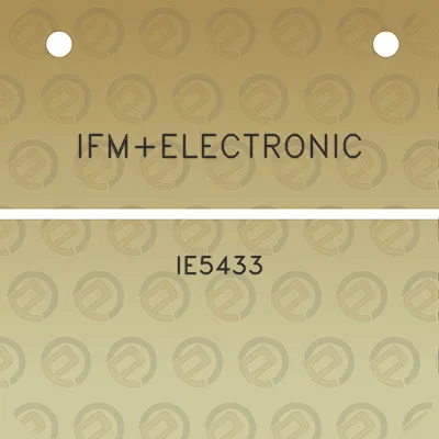 ifmelectronic-ie5433