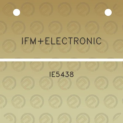 ifmelectronic-ie5438