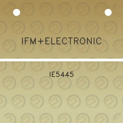 ifmelectronic-ie5445