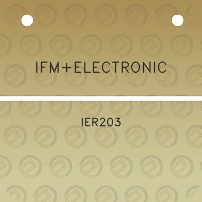 ifmelectronic-ier203