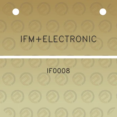 ifmelectronic-if0008