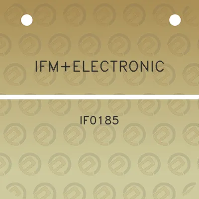 ifmelectronic-if0185