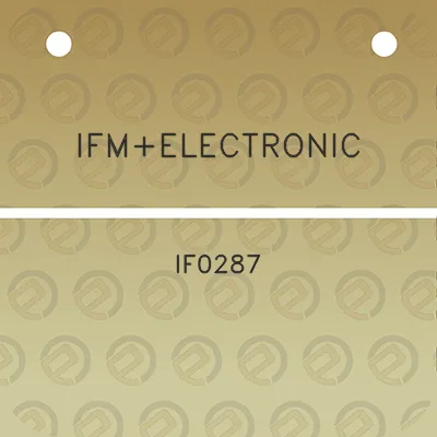 ifmelectronic-if0287