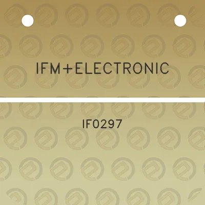 ifmelectronic-if0297